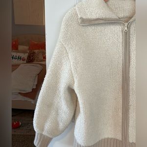 Aerie fuzzy zip up